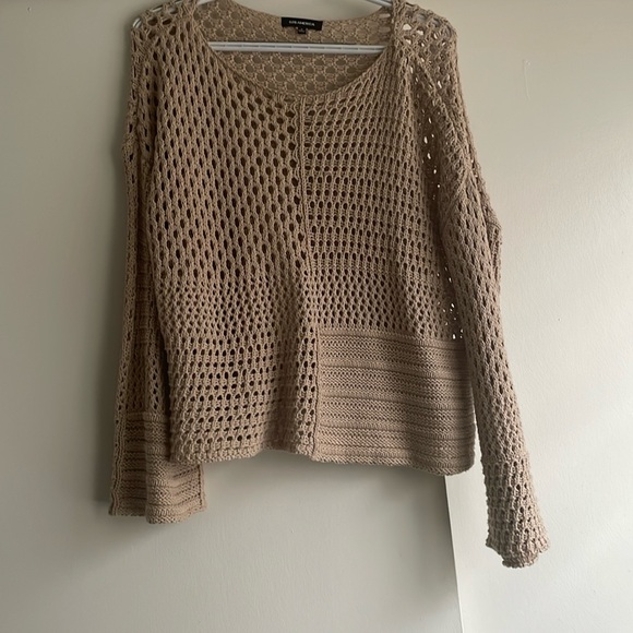 2/$15 3/$20🌹 525 America open crochet sweater - Picture 2 of 12